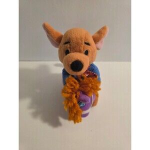 Vintage Disney Giddy-Up Roo Plush Star Bean Winnie The Pooh By Mattel 6”